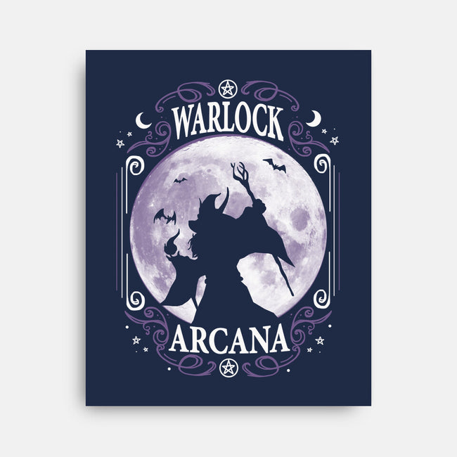 Warlock Arcana-None-Stretched-Canvas-Vallina84