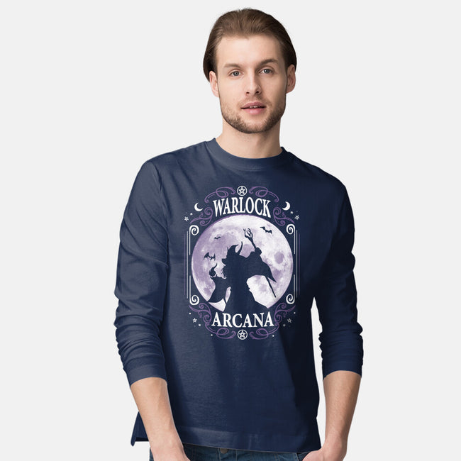 Warlock Arcana-Mens-Long Sleeved-Tee-Vallina84