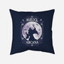 Warlock Arcana-None-Removable Cover-Throw Pillow-Vallina84