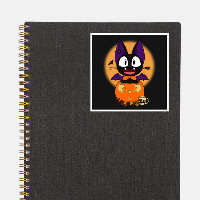 Spooky Jiji-None-Glossy-Sticker-Alexhefe