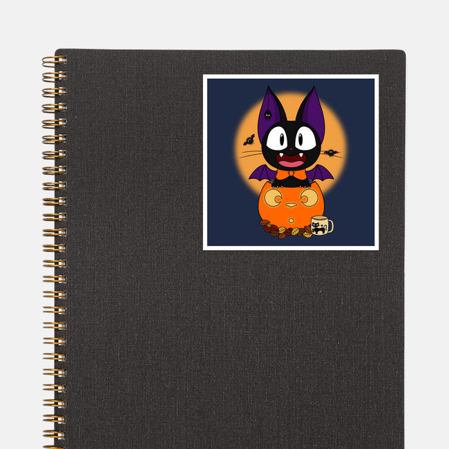 Spooky Jiji-None-Glossy-Sticker-Alexhefe