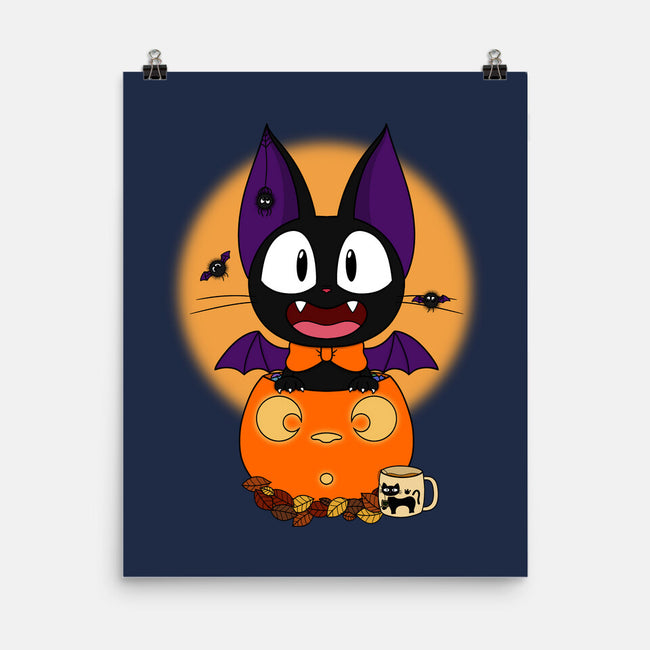 Spooky Jiji-None-Matte-Poster-Alexhefe