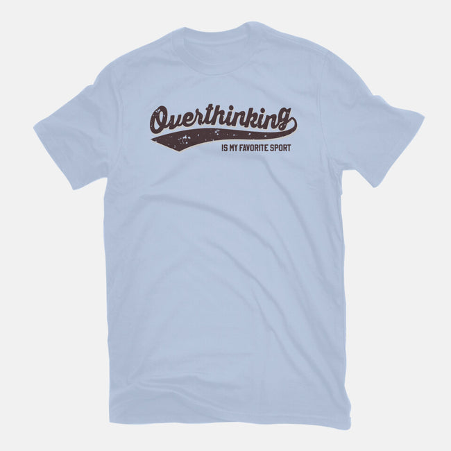 Overthinking Champ-Unisex-Basic-Tee-retrodivision