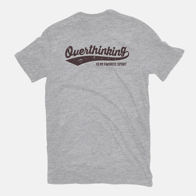 Overthinking Champ-Unisex-Basic-Tee-retrodivision