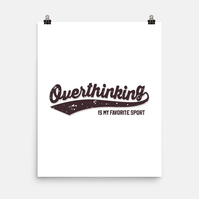 Overthinking Champ-None-Matte-Poster-retrodivision