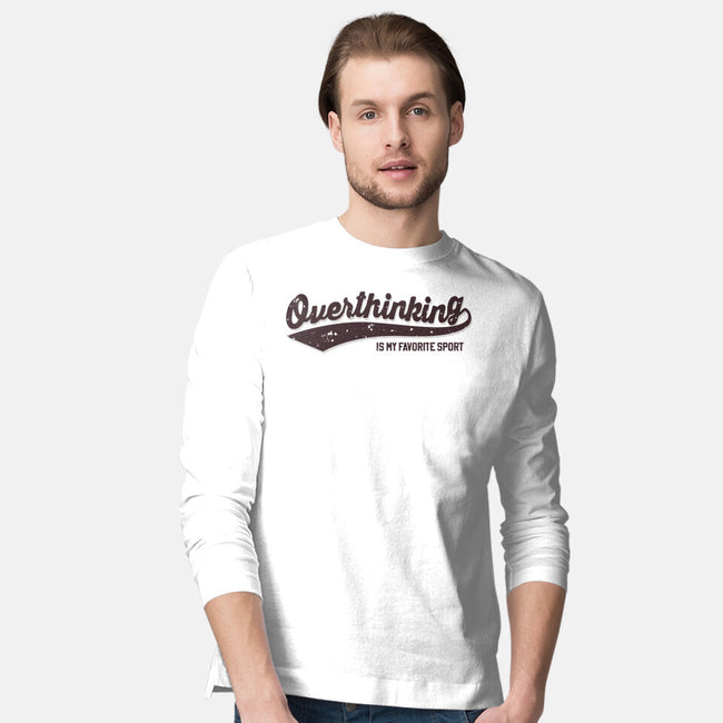 Overthinking Champ-Mens-Long Sleeved-Tee-retrodivision