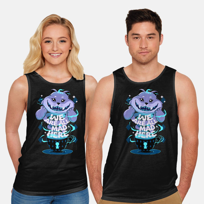 Cheshire's Tea-Unisex-Basic-Tank-IKILO