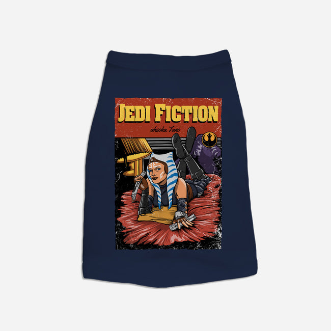 Jedi Fiction-Dog-Basic-Pet Tank-joerawks