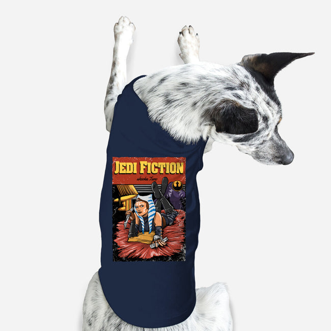 Jedi Fiction-Dog-Basic-Pet Tank-joerawks