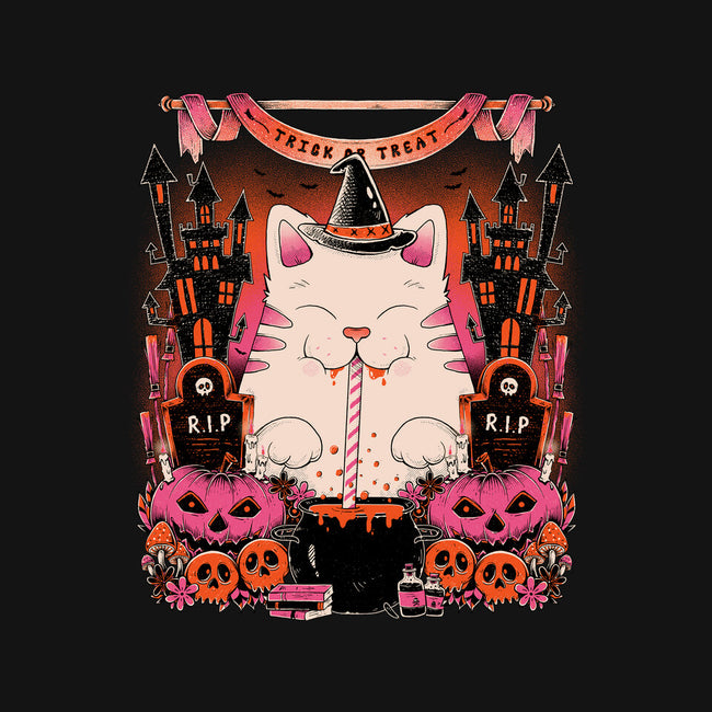 Witch Cat-Youth-Basic-Tee-GODZILLARGE