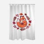 Fox Embroidery Patch-None-Polyester-Shower Curtain-NemiMakeit