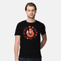 Fox Embroidery Patch-Mens-Premium-Tee-NemiMakeit