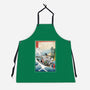 Going Merry In Japan-Unisex-Kitchen-Apron-DrMonekers