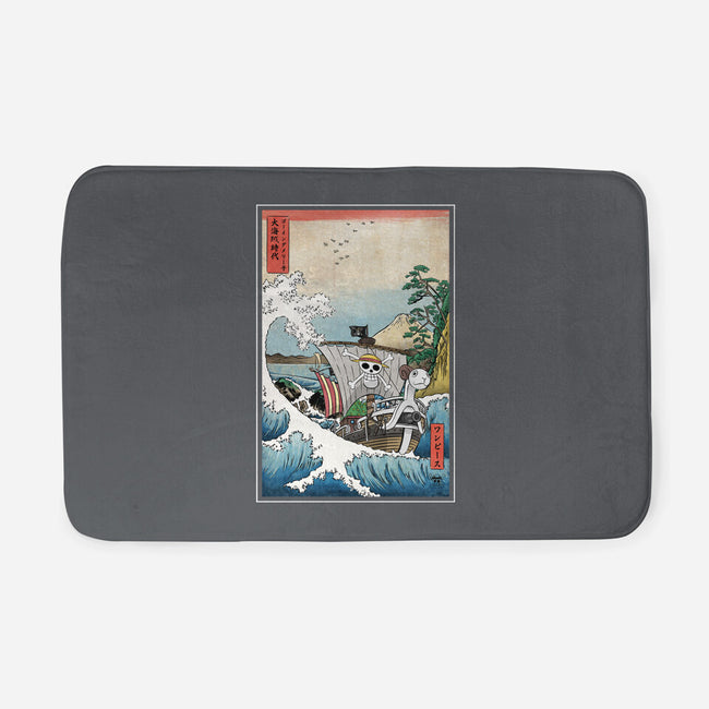 Going Merry In Japan-None-Memory Foam-Bath Mat-DrMonekers