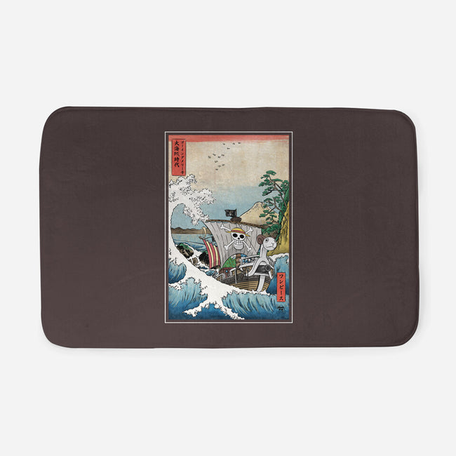 Going Merry In Japan-None-Memory Foam-Bath Mat-DrMonekers