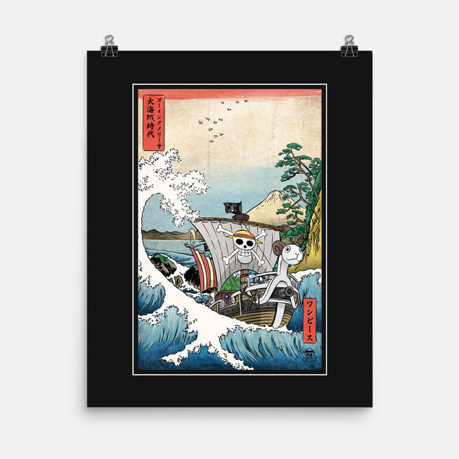 Going Merry In Japan-None-Matte-Poster-DrMonekers