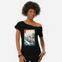 Going Merry In Japan-Womens-Off Shoulder-Tee-DrMonekers