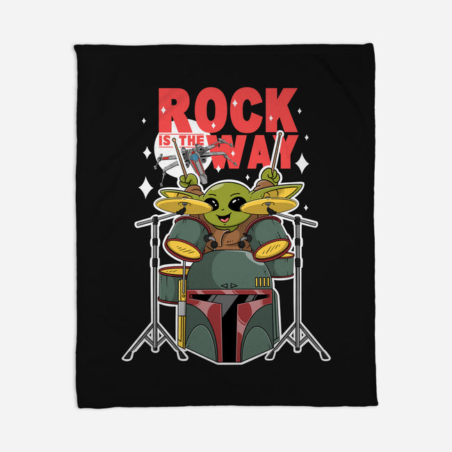 Baby Rock Is The Way-None-Fleece-Blanket-Tri haryadi