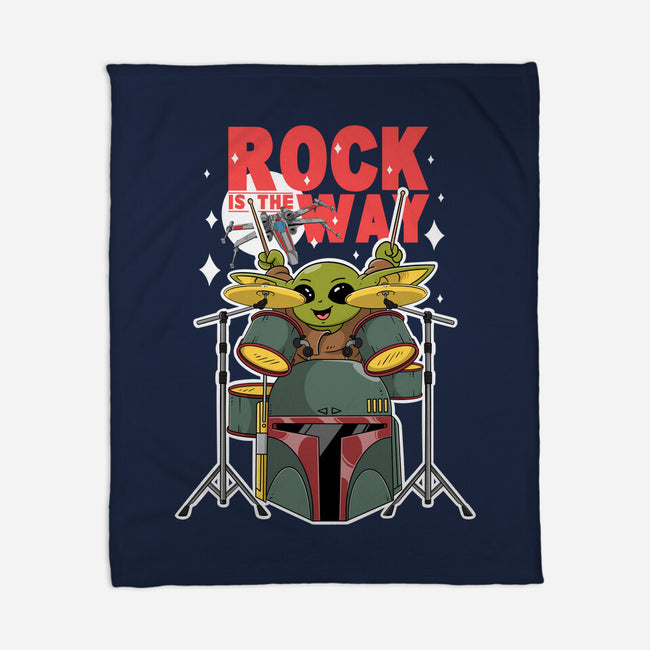 Baby Rock Is The Way-None-Fleece-Blanket-Tri haryadi