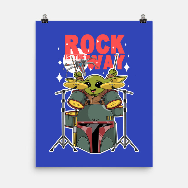 Baby Rock Is The Way-None-Matte-Poster-Tri haryadi