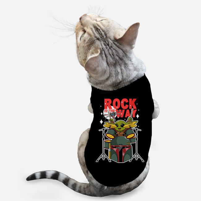 Baby Rock Is The Way-Cat-Basic-Pet Tank-Tri haryadi