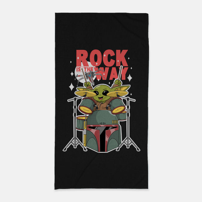 Baby Rock Is The Way-None-Beach-Towel-Tri haryadi