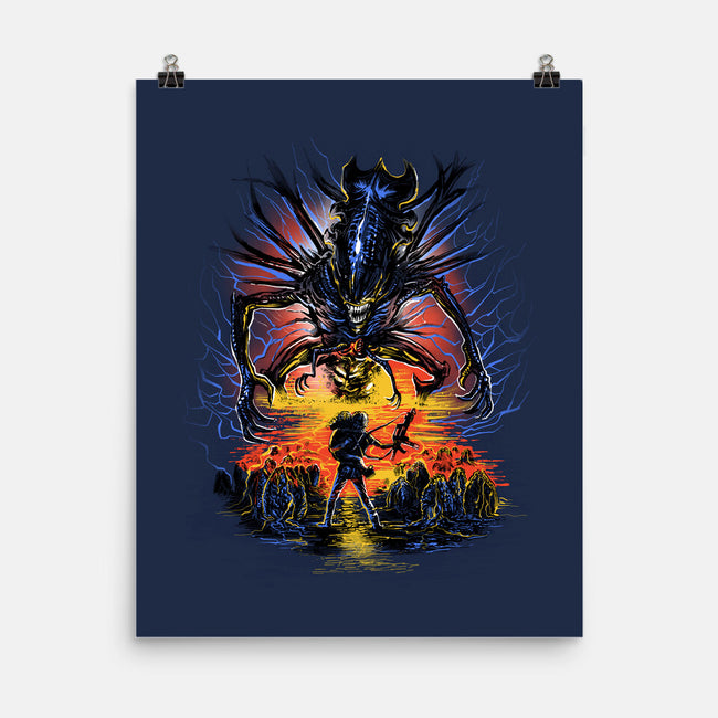 Alien You Shall Not Pass-None-Matte-Poster-zascanauta