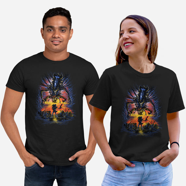 Alien You Shall Not Pass-Unisex-Basic-Tee-zascanauta