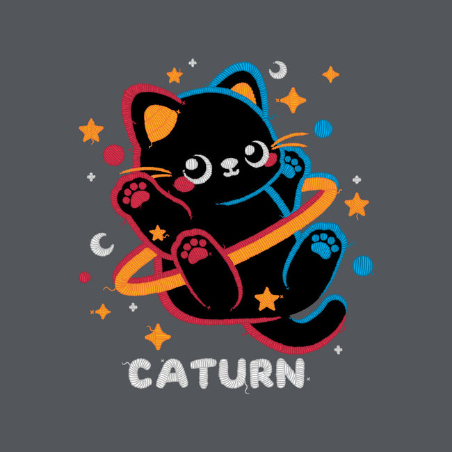 Caturn Embroidery Patch-Unisex-Basic-Tee-NemiMakeit