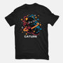 Caturn Embroidery Patch-Mens-Premium-Tee-NemiMakeit