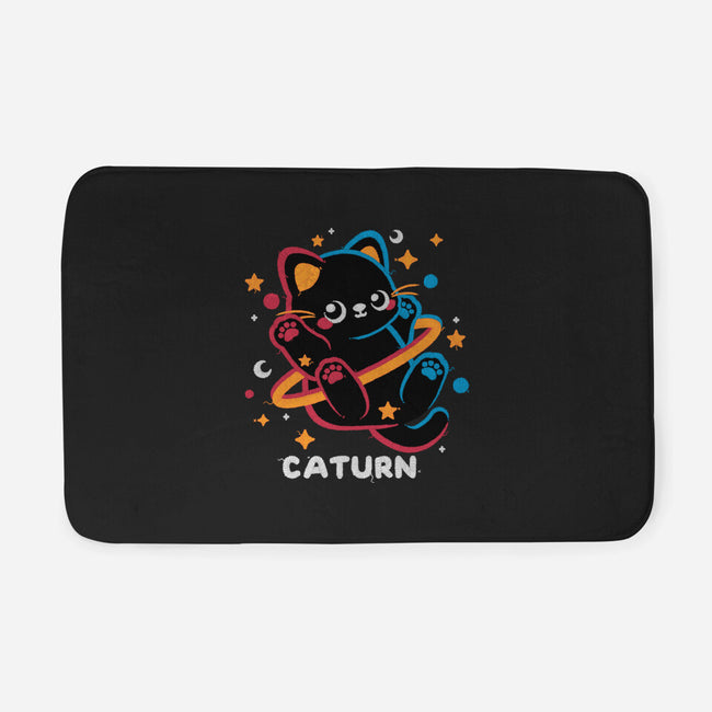 Caturn Embroidery Patch-None-Memory Foam-Bath Mat-NemiMakeit