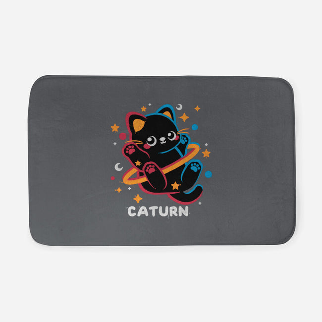 Caturn Embroidery Patch-None-Memory Foam-Bath Mat-NemiMakeit