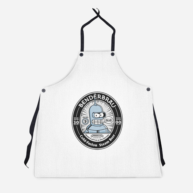 Bender Beer-Unisex-Kitchen-Apron-Bear Noise