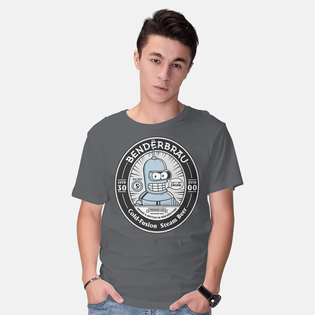 Bender Beer-Mens-Basic-Tee-Bear Noise