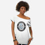 Bender Beer-Womens-Off Shoulder-Tee-Bear Noise