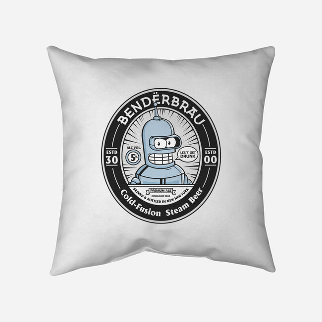 Bender Beer-None-Removable Cover-Throw Pillow-Bear Noise