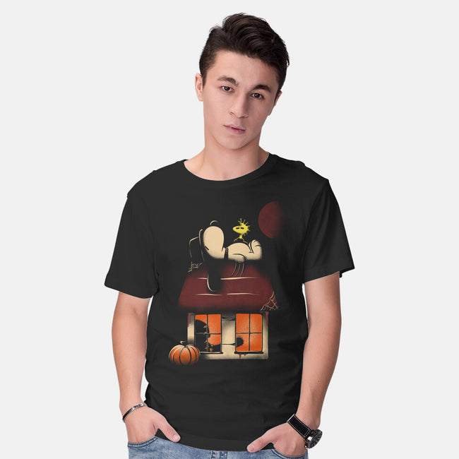 House Of Horrors-Mens-Basic-Tee-OnlyColorsDesigns