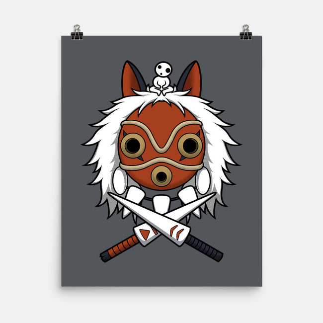 Forest Protector-None-Matte-Poster-pigboom