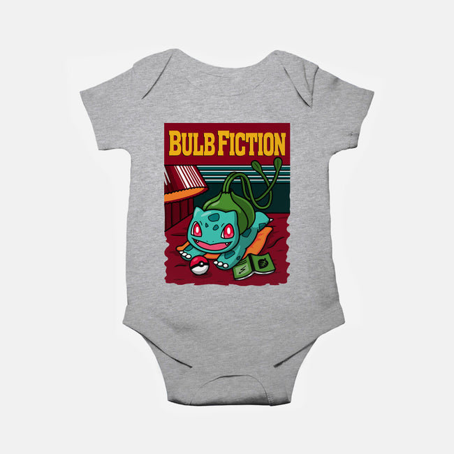 Bulb Fiction-Baby-Basic-Onesie-Raffiti