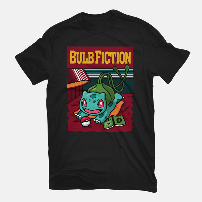 Bulb Fiction-Unisex-Basic-Tee-Raffiti