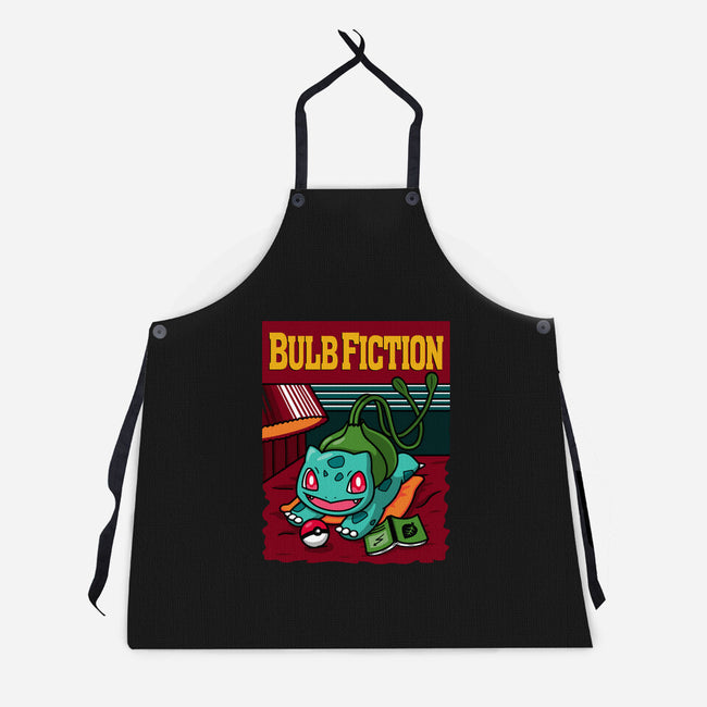 Bulb Fiction-Unisex-Kitchen-Apron-Raffiti