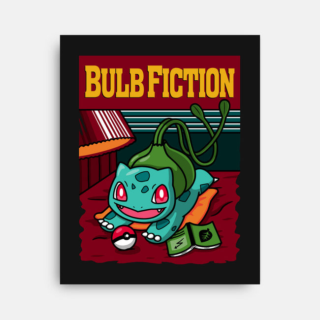 Bulb Fiction-None-Stretched-Canvas-Raffiti