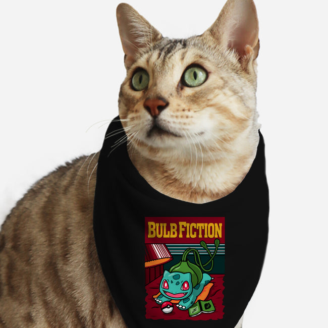 Bulb Fiction-Cat-Bandana-Pet Collar-Raffiti