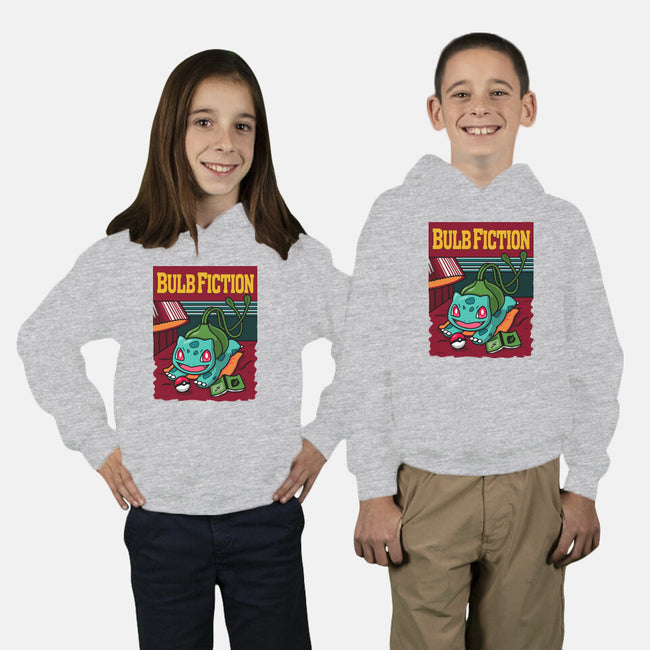 Bulb Fiction-Youth-Pullover-Sweatshirt-Raffiti