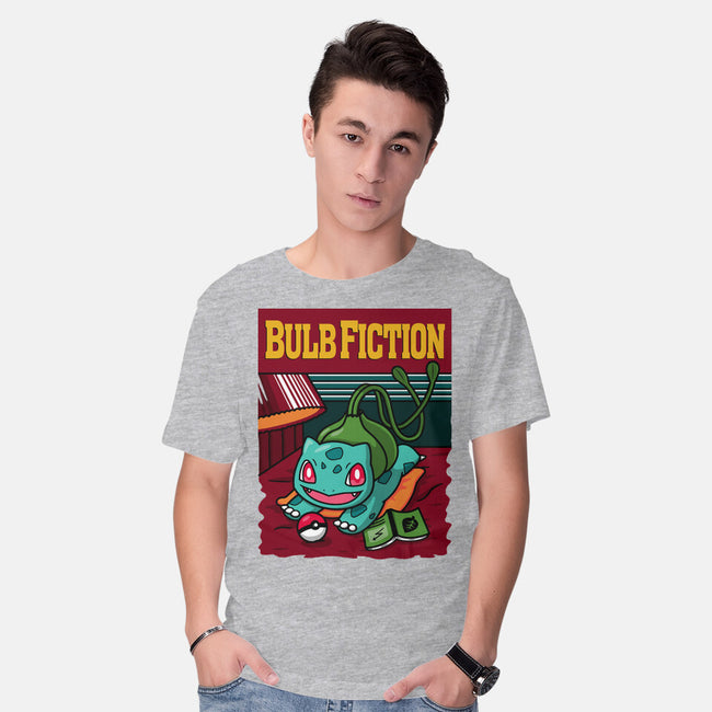 Bulb Fiction-Mens-Basic-Tee-Raffiti