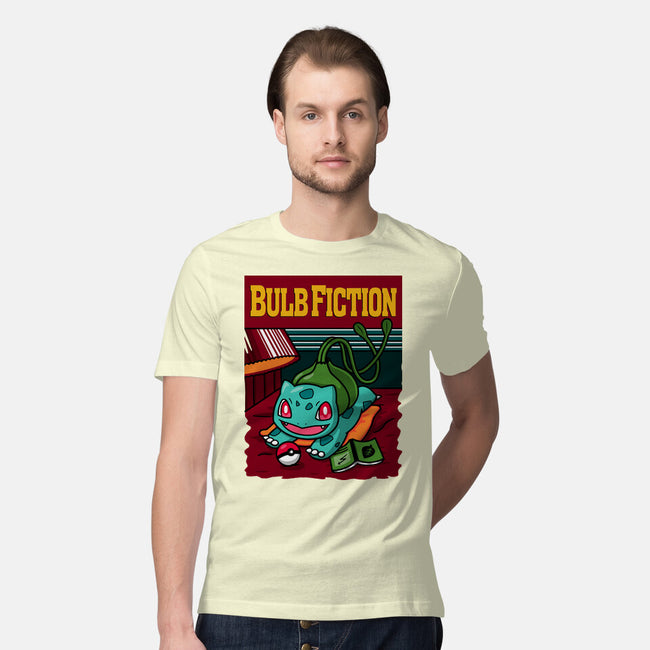 Bulb Fiction-Mens-Premium-Tee-Raffiti