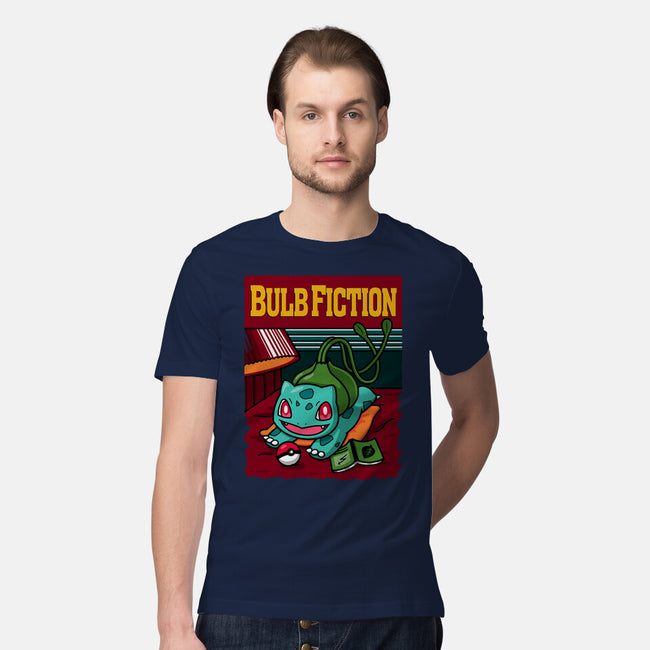 Bulb Fiction-Mens-Premium-Tee-Raffiti