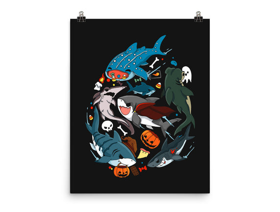 Halloween Sharks