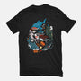 Halloween Sharks-Youth-Basic-Tee-Vallina84