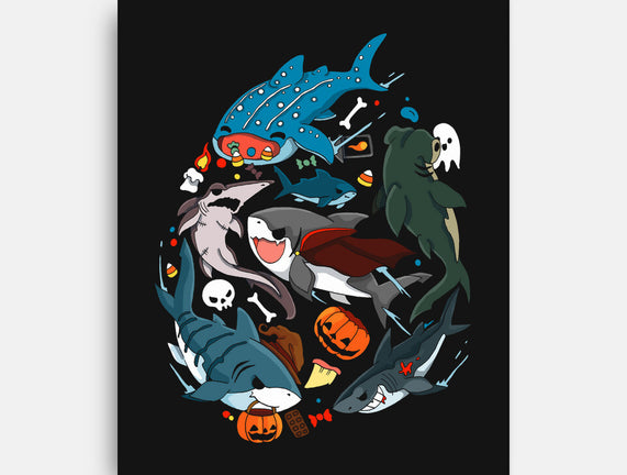 Halloween Sharks